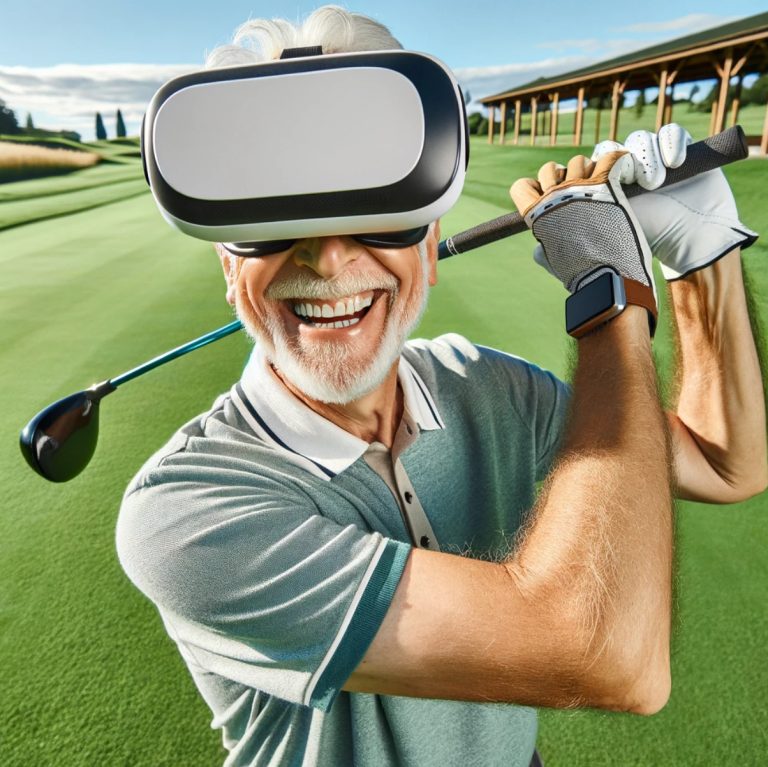 Exploring the future of Golf Launcher technology using augmented reality goggles