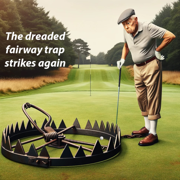 You’ve landed in a fairway trap. Now what?